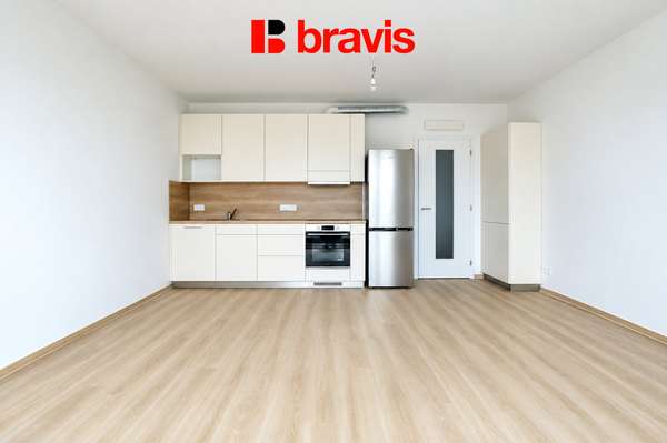 Podnájem bytu 2+kk v rezidenci Ponavia, Brno - Ponava, ul. Střední, novostavba, balkon, sklep, garáž