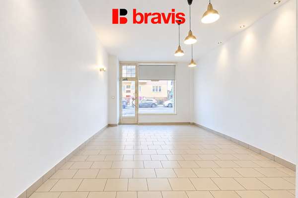 Pronájem obchodních prostor, 49m² - Brno - Veveří, Bayerova ulice