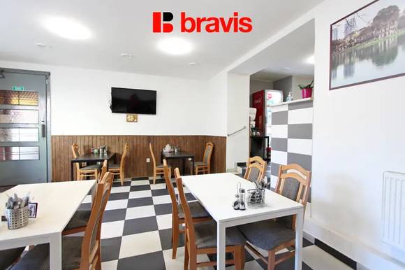 Pronájem obchodních prostor, 99,5m2, ul. Křenová, Brno - Trnitá, vhodný pro restauraci