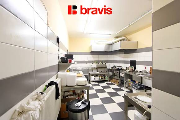 Pronájem obchodních prostor, 99,5m2, ul. Křenová, Brno - Trnitá, vhodný pro restauraci