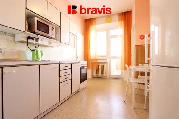 Pronájem bytu 2+1, ulice Kotlářská, Brno - Veveří, balkon