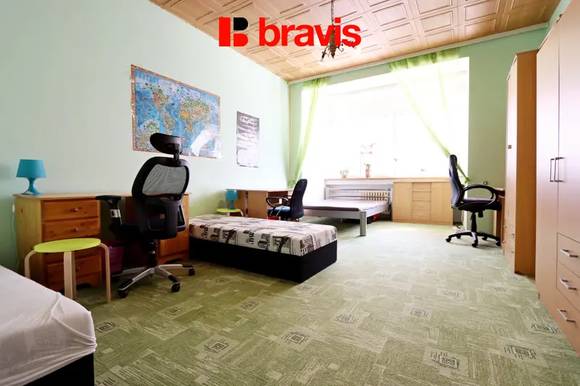 Pronájem bytu 2+1, ulice Kotlářská, Brno - Veveří, balkon