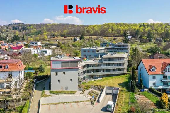 Prodej jednotky 2+kk s terasou, Brno - Komín, ulice Pastviny, novostavba