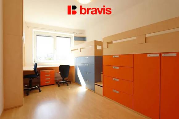 Pronájem bytu 3,5+kk, Brno - město, terasa 18m2, sklep, parkování