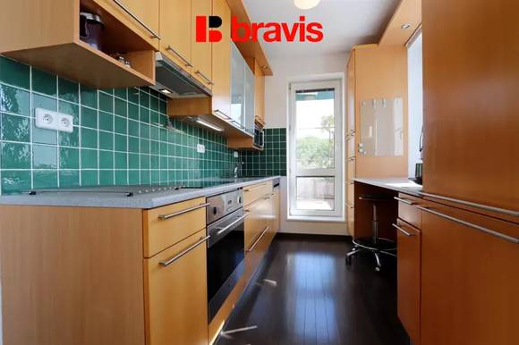 Pronájem bytu 3,5+kk, Brno - město, terasa 18m2, sklep, parkování