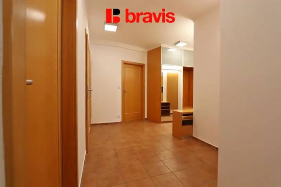 Pronájem bytu 3,5+kk, Brno - město, terasa 18m2, sklep, parkování