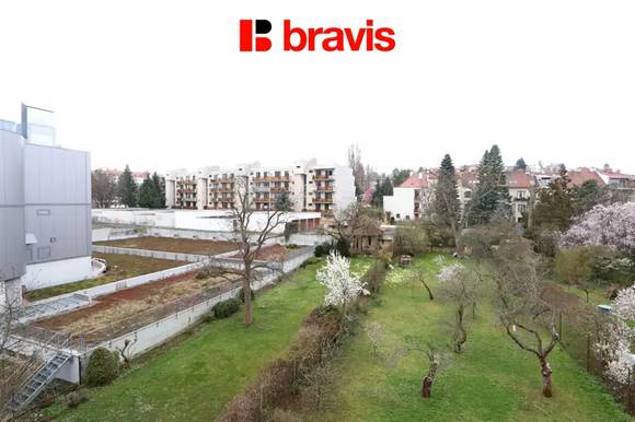 Pronájem bytu 1+kk, Brno - Žabovřesky, ul. Veveří, internet v ceně, balkon