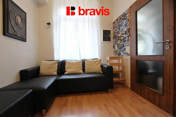 Pronájem velmi pěkného bytu 1+1, Brno - střed, ul. Pekařská, nezařízený, centrum města, atraktivní lokalita pod Špilberkem