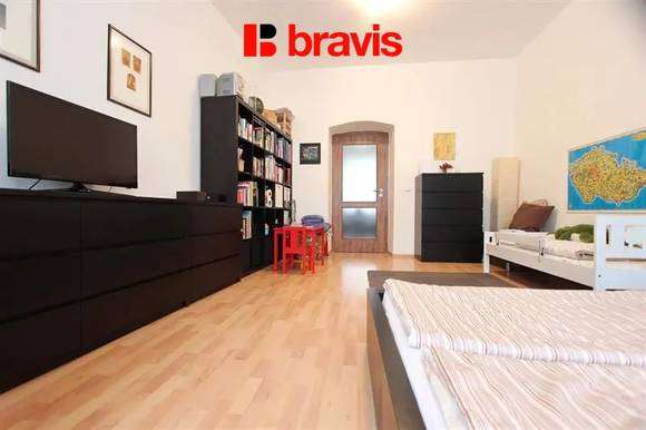 Pronájem velmi pěkného bytu 1+1, Brno - střed, ul. Pekařská, nezařízený, centrum města, atraktivní lokalita pod Špilberkem