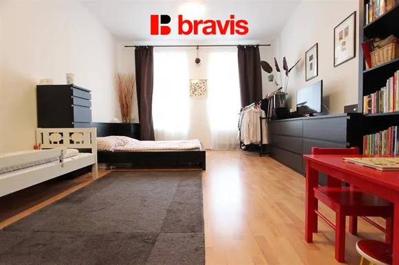 Pronájem velmi pěkného bytu 1+1, Brno - střed, ul. Pekařská, nezařízený, centrum města, atraktivní lokalita pod Špilberkem
