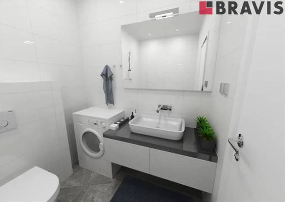 Prodej bytu 2+kk, č.301, 61,6  m<sup>2</sup>, Zastávka u Brna, výtah