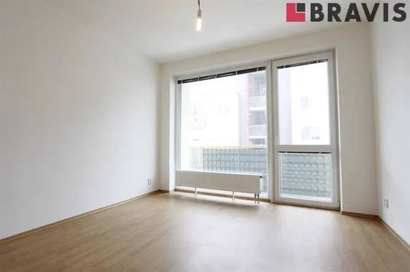 Pronájem bytu 3+kk, Brno - Slatina, ul. Ponětovická, novostavba,  balkon, částečně zařízený