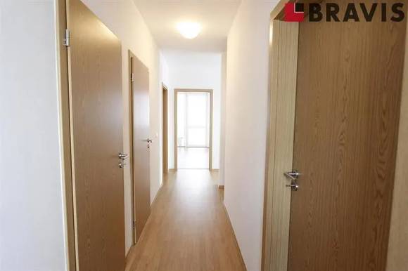 Pronájem bytu 3+kk, Brno - Slatina, ul. Ponětovická, novostavba,  balkon, částečně zařízený