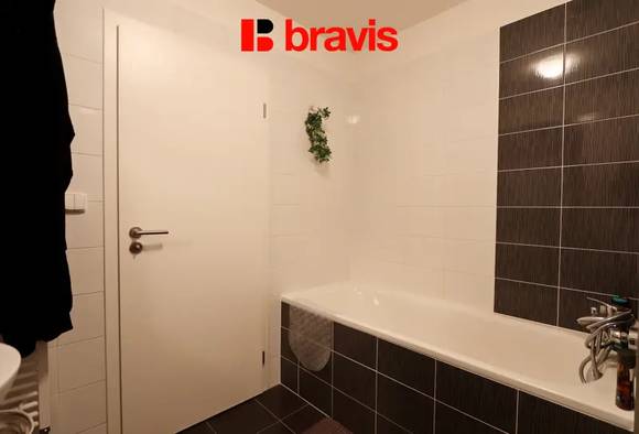 Pronájem bytu 1+kk, Brno - Starý Lískovec, ul. U Leskavy, novostavba, lodžie