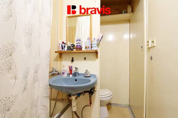 Pronájem bytu 1+kk, Brno - Bohunice, ulice Běloruská, balkon