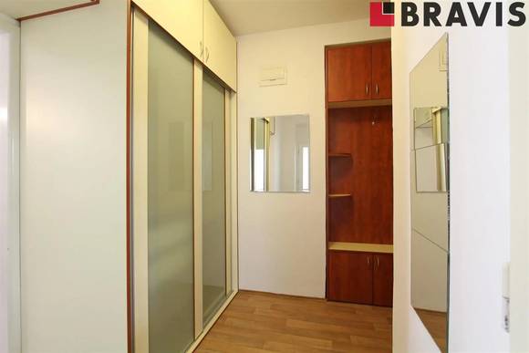 Podnájem bytu 2+1, ulice Bayerova, Brno - Veveří, částečně zařízený, sklep, internet