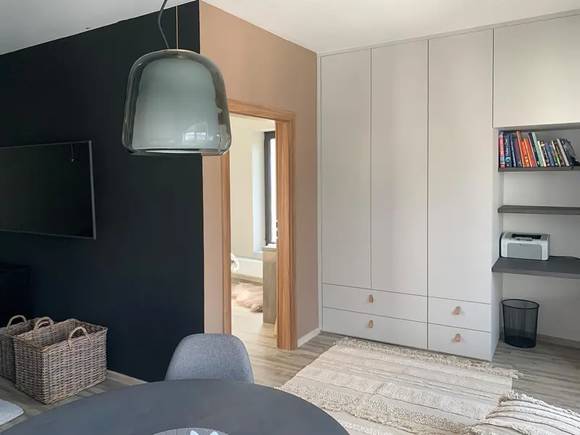 Pronájem bytu 2+kk, Brno - Husovice, Cacovická ulice, zařízený, balkon, sklep, parkování