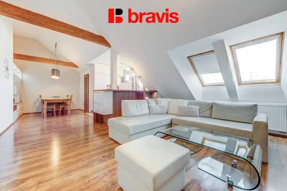 Prodej komfortního bytu 2+kk, ul. Veleckého, Brno-Židenice, balkon