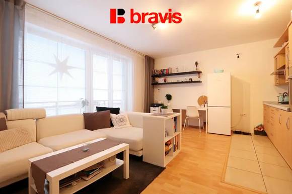 Pronájem bytu 2+kk, ulice Otiskova, Brno - Líšeň, balkon, sklep