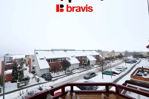 Pronájem bytu 2+kk, ulice Otiskova, Brno - Líšeň, balkon, sklep