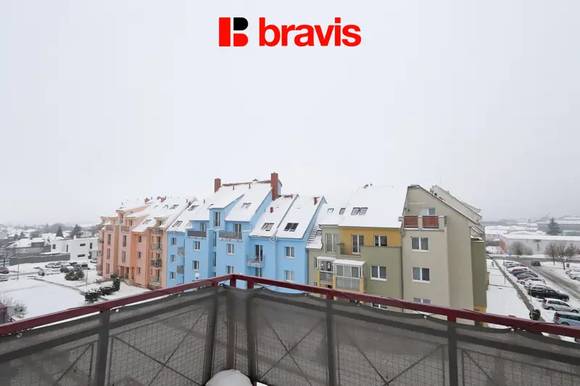 Pronájem bytu 3+kk, ul. Otiskova, Brno - Líšeň, 3 balkony, sklep, parkování