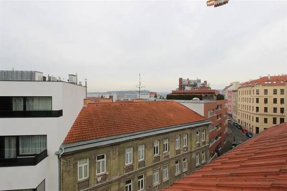 Podnájem velmi pěkného bytu 3+1, Brno - střed, ul. Pekařská, nezařízený, klimatizace, terasa