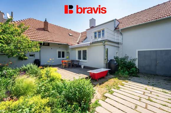Prodej rodinného domu 3+1, Vyškov - Nouzka, dílna, sklep, zahrada 1478m2