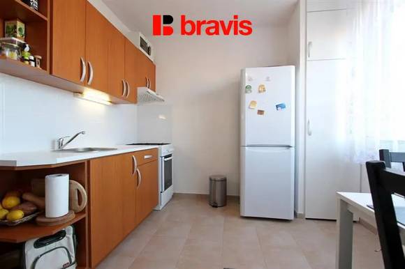 Pronájem bytu 1+1,  Brno - Bystrc, ulice Lýskova, balkon