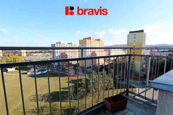 Pronájem bytu 1+1,  Brno - Bystrc, ulice Lýskova, balkon