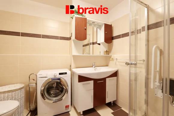 Pronájem bytu 3+1, Brno - Bohunice, ul. Švermova, lodžie, zařízený, klimatizace