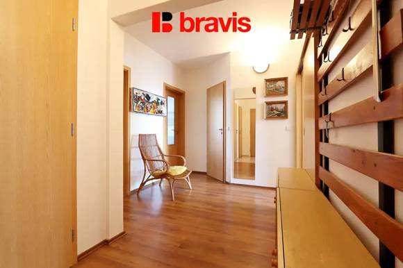 Pronájem bytu 3+1, Brno - Bohunice, ul. Švermova, lodžie, zařízený, klimatizace