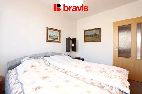 Pronájem bytu 3+1, Brno - Bohunice, ul. Švermova, lodžie, zařízený, klimatizace