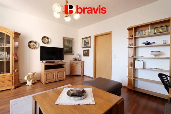 Pronájem bytu 3+1, Brno - Bohunice, ul. Švermova, lodžie, zařízený, klimatizace