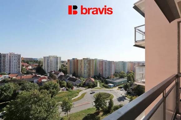 Pronájem bytu 3+1, Brno - Bohunice, ul. Švermova, lodžie, zařízený, klimatizace