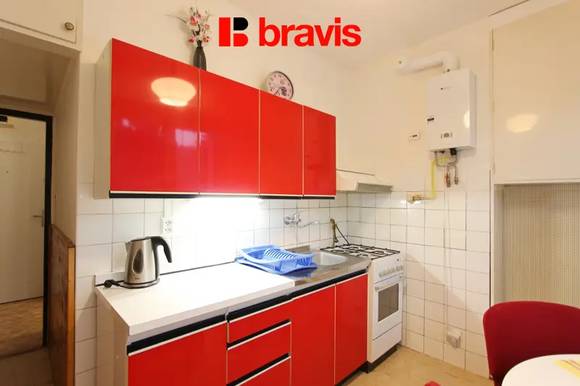 Pronájem 1+1, Brno - Štýřice, ulice Strž, zařízený, v blízkosti centra