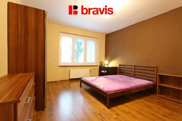 Pronájem 1+1, Brno - Štýřice, ulice Strž, zařízený, v blízkosti centra