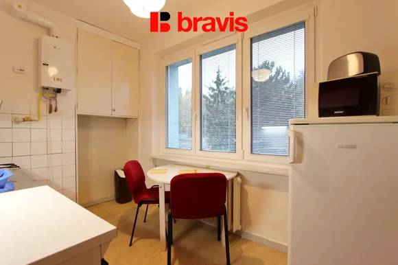 Pronájem 1+1, Brno - Štýřice, ulice Strž, zařízený, v blízkosti centra