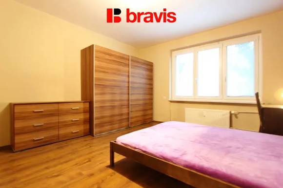 Pronájem 1+1, Brno - Štýřice, ulice Strž, zařízený, v blízkosti centra