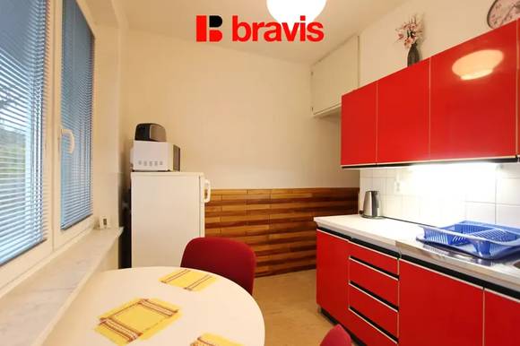 Pronájem 1+1, Brno - Štýřice, ulice Strž, zařízený, v blízkosti centra