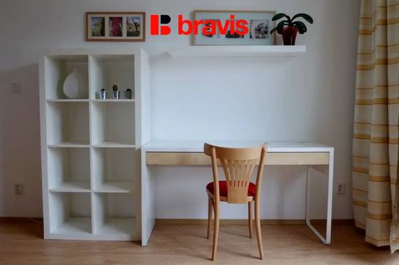 Pronájem bytu 1+1, Brno - Trnitá, ulice Zderadova, lodžie, zařízený