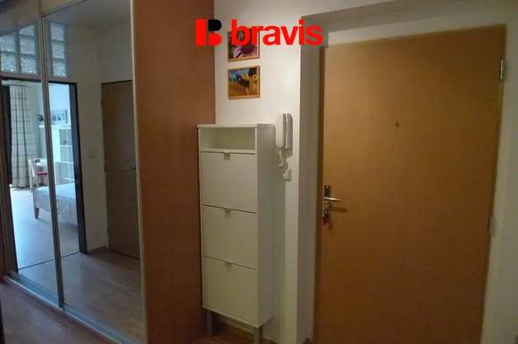 Pronájem bytu 1+1, Brno - Trnitá, ulice Zderadova, lodžie, zařízený