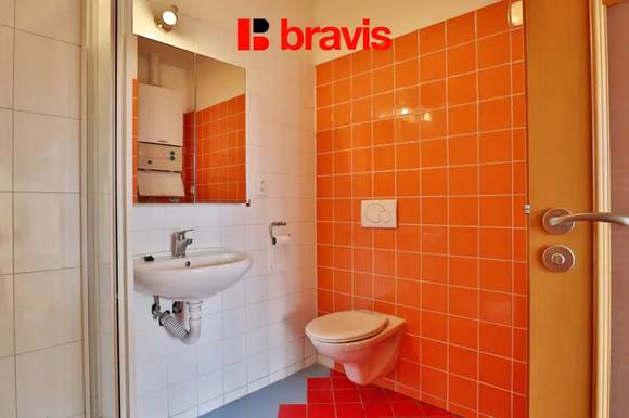 Pronájem prostorného bytu 1+kk , 66,4m2, ulice Vinohrady , Brno - Štýřice, terasa 10m2