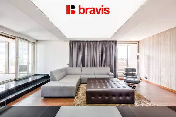 Pronájem luxusního mezonetového bytu 3+kk, ul. Soukenická, Brno - Staré Brno, vybavený, balkon, terasa, vířivka, 2x parkování