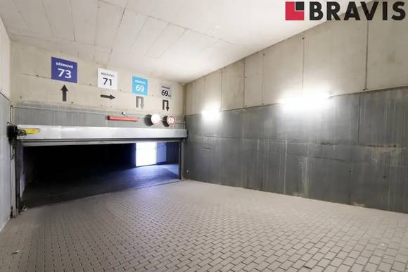 Pronájem garážového stání, ul. Křenová, Brno - Trnitá