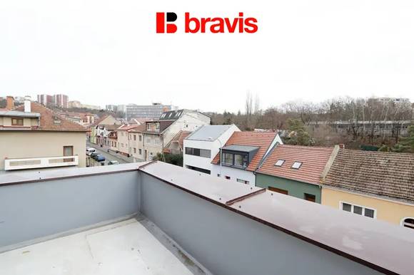 Prodej bytu 4kk s terasou, mezonet, novostavba, ul. Vinařického, Brno - Židenice