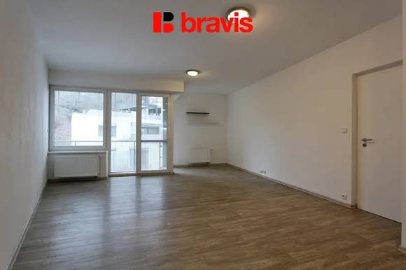 Pronájem bytu 2+kk, ulice Vídeňská, Brno - Štýřice, lodžie 5m2