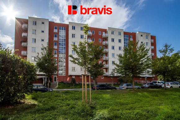 Prodej bytu 2+kk, ulice Trýbova, Brno - Staré Brno, terasa, sklep, garážové parkovací stání