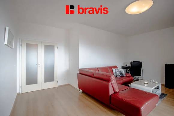 Prodej bytu 2+kk, ulice Trýbova, Brno - Staré Brno, terasa, sklep, garážové parkovací stání