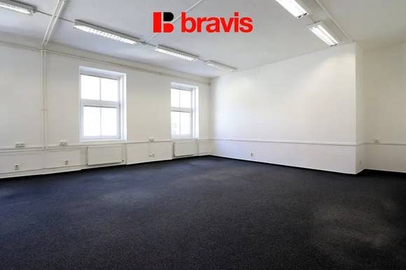 Pronájem kancelářských prostor, 125 m2, ulice Špitálka, Brno-Trnitá, výtah, v blízkosti centra města,
