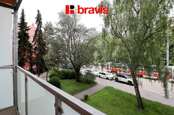 Pronájem bytu 2+1, ul. Vídeňská, Brno - Štýřice, po rekonstrukci, balkon, šatna